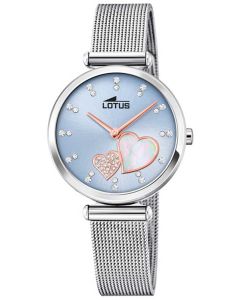 Damenuhr Lotus Armbanduhr Edelstahl silber rose 18180/2 Datum