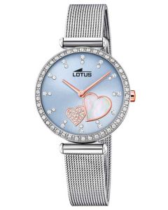 Damenuhr Lotus Armbanduhr Edelstahl silber rose 18180/2 Datum