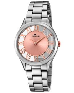 Lotus Damen Uhr Armbanduhr 18395/3 Edelstahlband