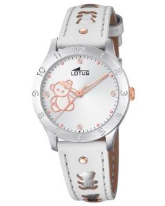 Lotus Teeny Armbanduhr 15828/1 Kleeblatt Edelstahlband