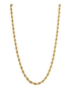 Police Halskette Edelstahl Kette Leder Kreuz Anhänger PJ25535PSS-01