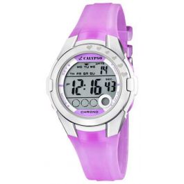 Calypso Uhr Mädchen Kinderuhr Digital K5571/3 lila weiß Teen-Uhr